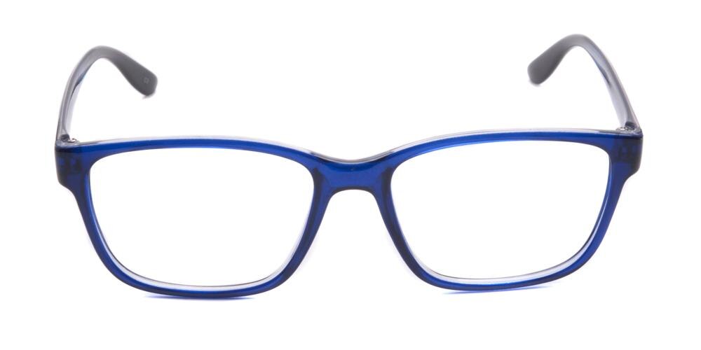 Andrea DarkBlue Square Plastic Eyeglasses
