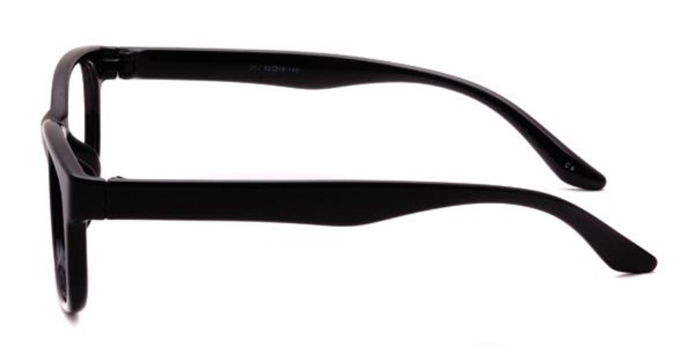 Douglas Black Classic Wayframe Plastic Eyeglasses
