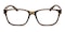 Andrea Tortoiseshell Square Plastic Eyeglasses