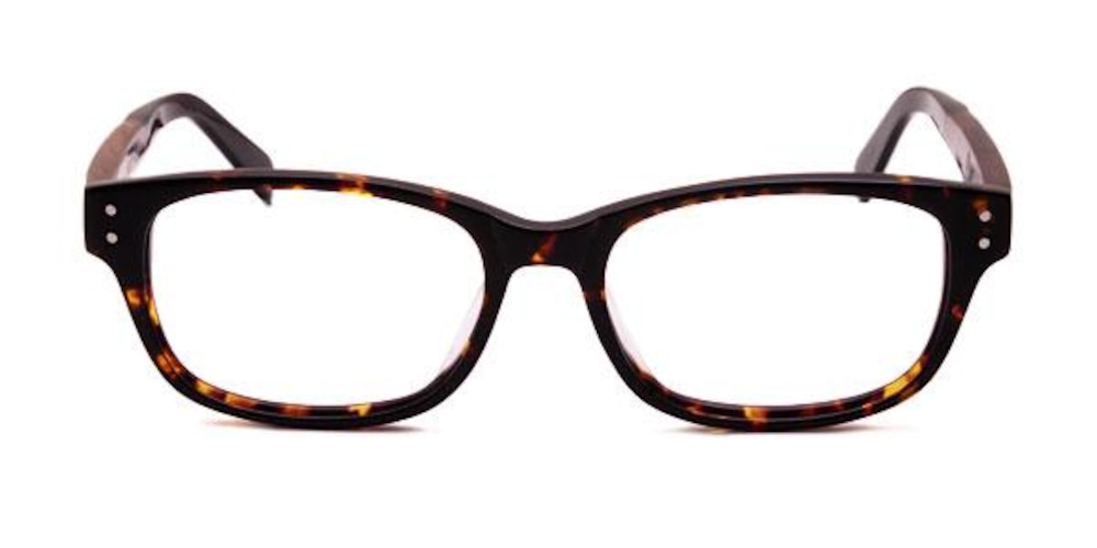 Gary Tortoise Oval Acetate Eyeglasses