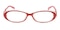 Wayne Pink Oval Plastic Eyeglasses