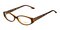 TRES JOLIE 84 COCOAMOUR Oval Acetate Eyeglasses