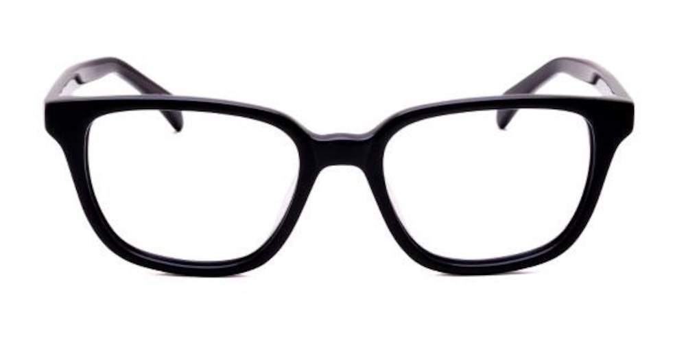 Warren Black Classic Wayframe Acetate Eyeglasses