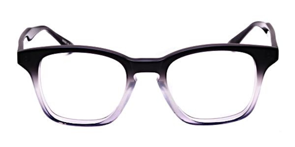 Saint-Nazaire Black/Fade Round Acetate Eyeglasses