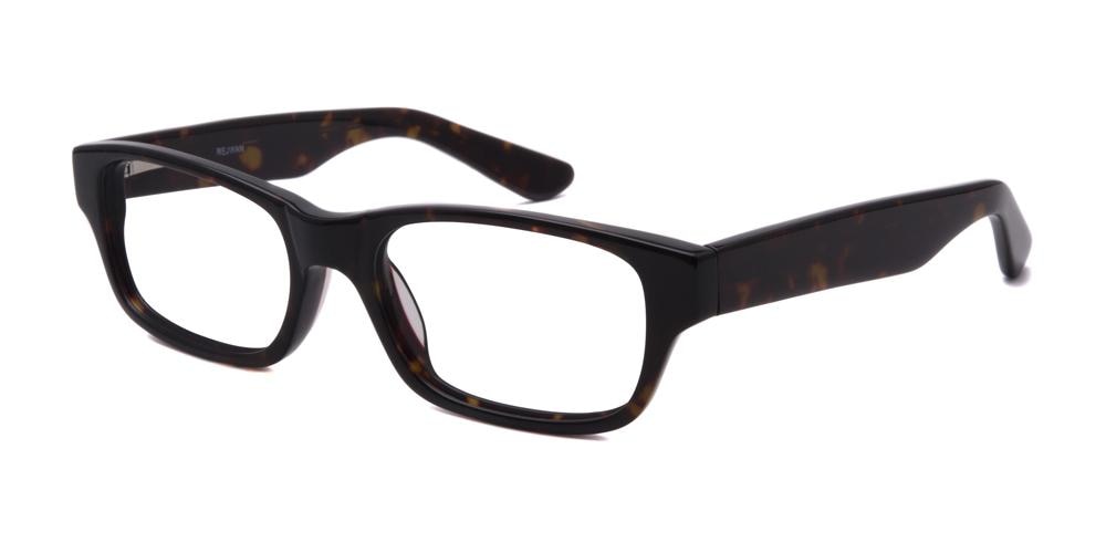 Duncan Tortoise Classic Wayframe Acetate Eyeglasses