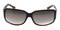 Bowers Black/Crystal Square Acetate Sunglasses