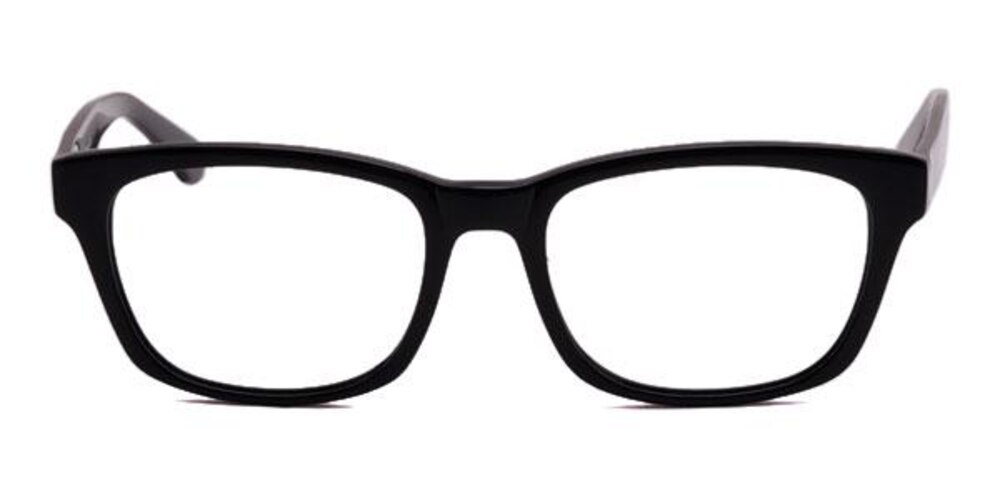 Thebaud Black Classic Wayframe Acetate Eyeglasses