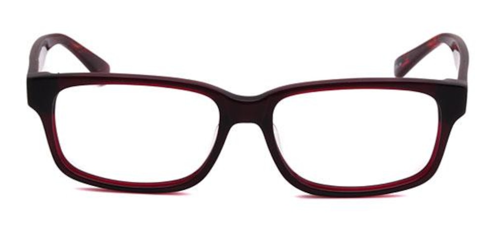 Libra Burgundy Square Acetate Eyeglasses