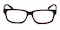 Libra Burgundy Square Acetate Eyeglasses