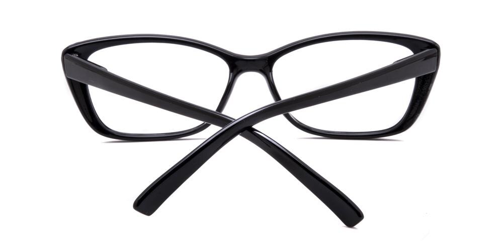 Lesley Black Cat Eye Plastic Eyeglasses
