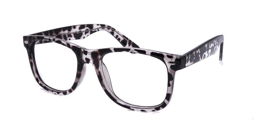 Winchester Zebra Classic Wayframe Plastic Eyeglasses