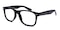 Winchester Black Classic Wayframe Plastic Eyeglasses