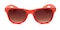 McAllen Orange Classic Wayframe Plastic Sunglasses