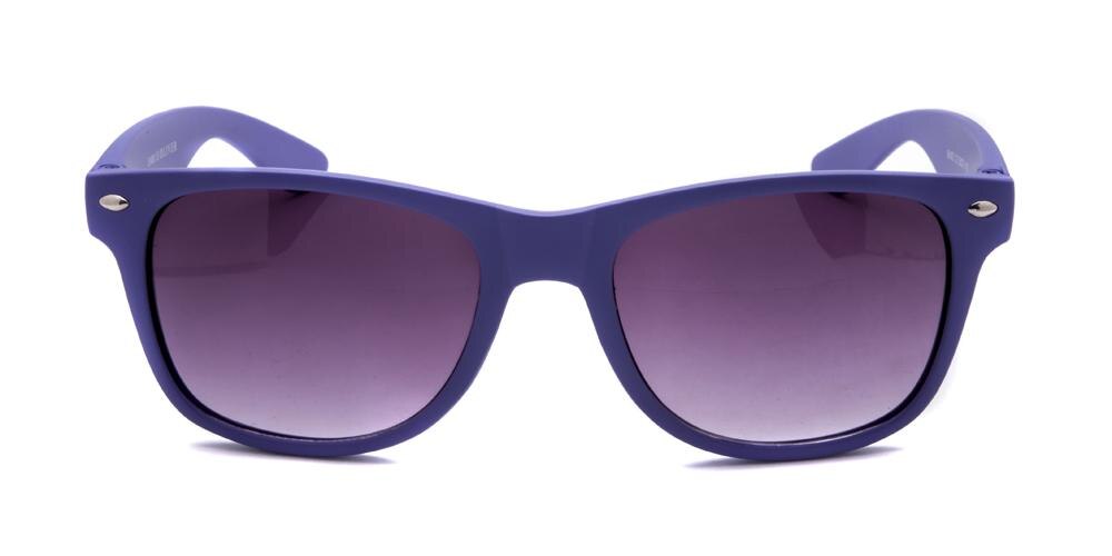McAllen Purple Classic Wayframe Plastic Sunglasses