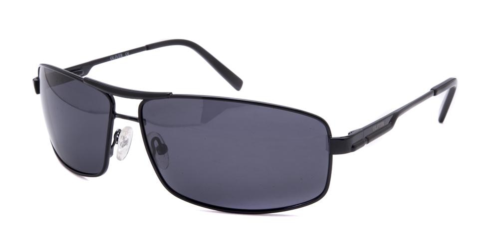Bellevue Black Aviator Metal Sunglasses