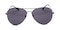 Richfield Black Classic Wayframe Metal Sunglasses