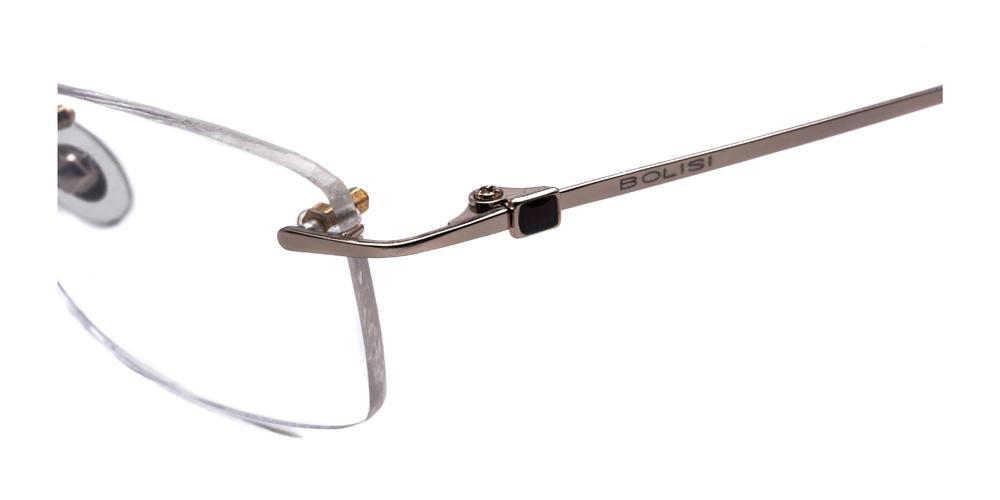 Provo Golden Rectangle Metal Eyeglasses
