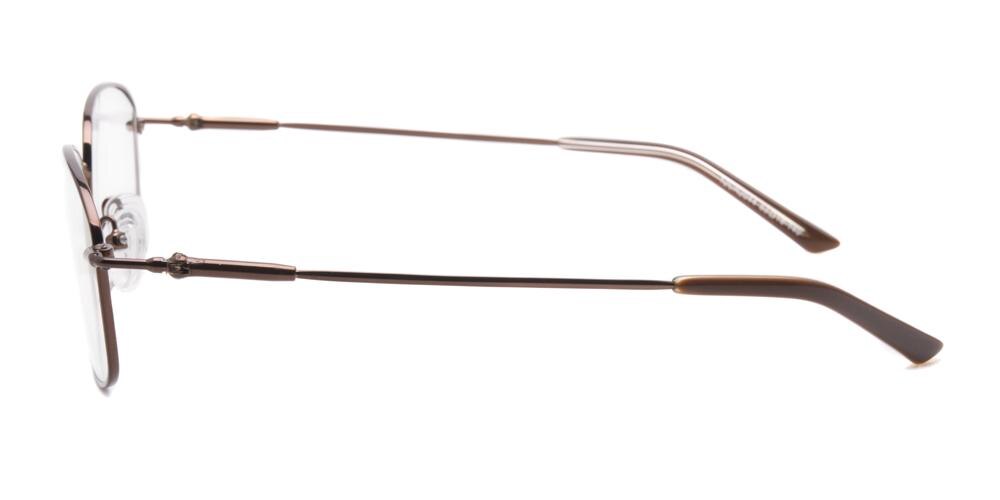 Astoria Brown Rectangle Eyeglasses