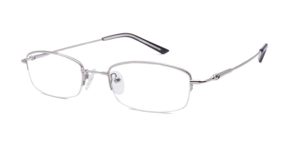 McAlester Silver Oval Eyeglasses