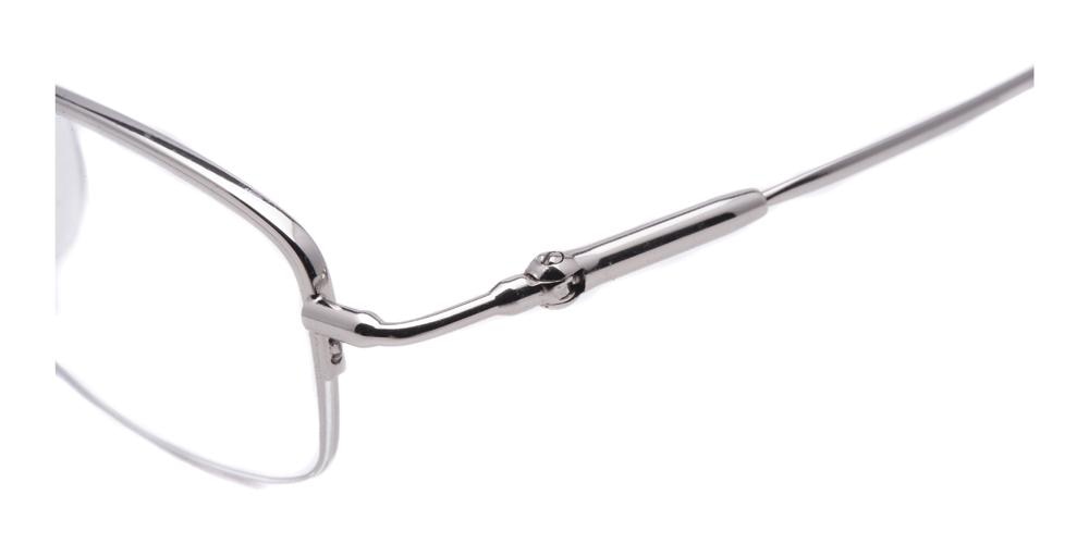 McAlester Silver Oval Eyeglasses