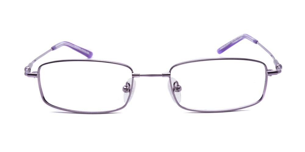 Dayton Purple Rectangle Eyeglasses