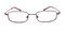 Dayton Burgundy Rectangle Eyeglasses