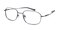 Astoria Gunmetal Rectangle Eyeglasses