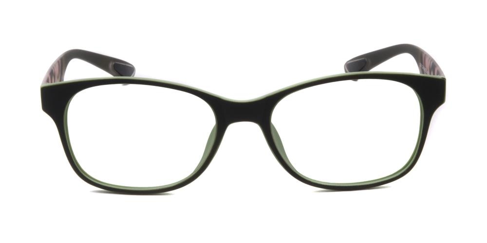 Salisbury Green Classic Wayframe Plastic Eyeglasses