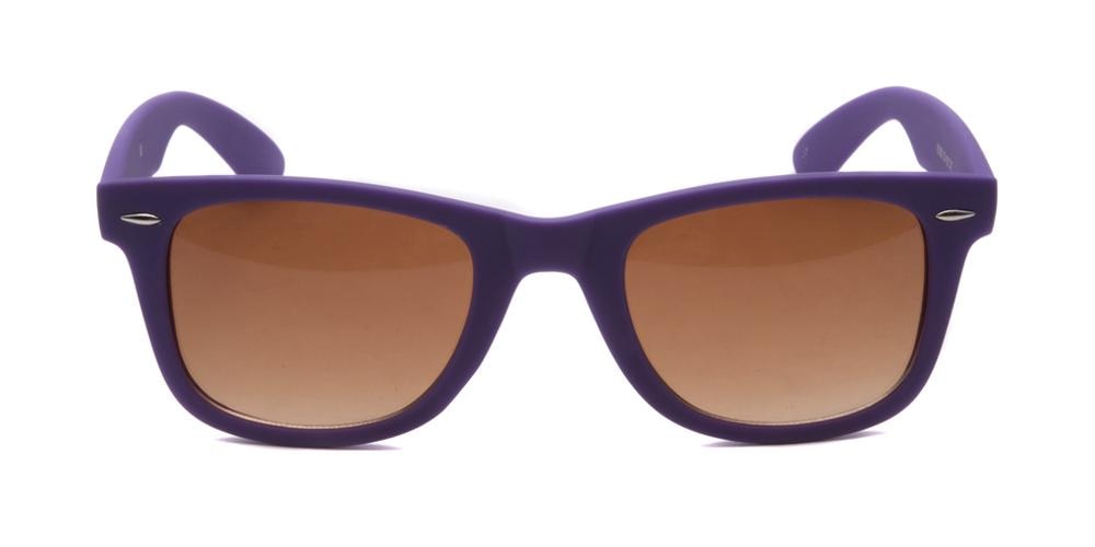 Garland Purple Classic Wayframe Plastic Sunglasses