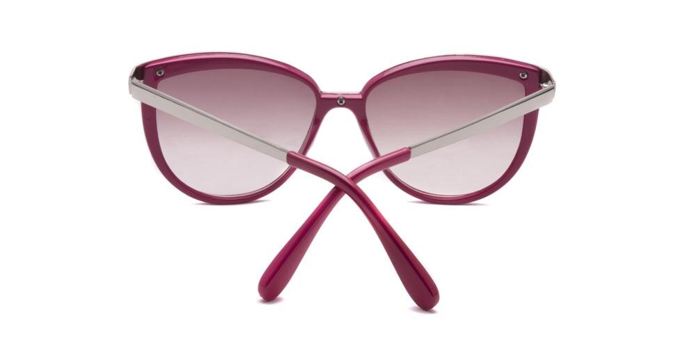 Shreveport Red Classic Wayframe Plastic Sunglasses