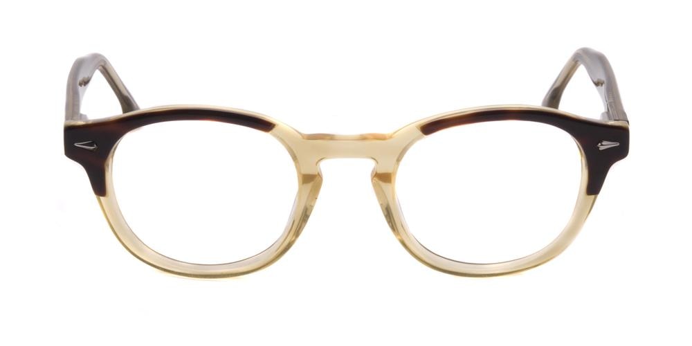 Sherman Brown Classic Wayframe Acetate Eyeglasses