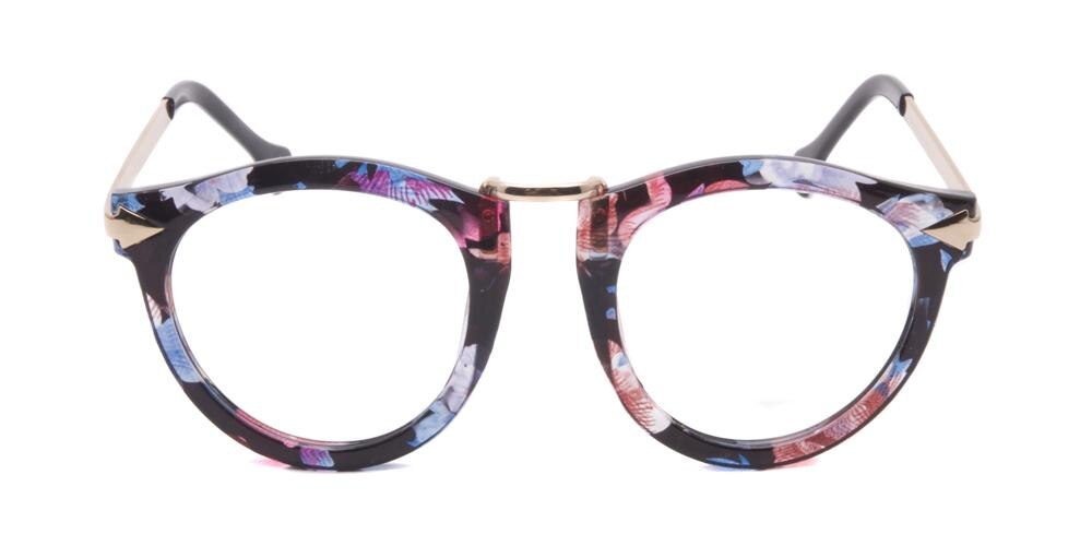 Westlake Multicolor Round Plastic Eyeglasses