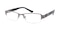 Arlington Gunmetal Rectangle Metal Eyeglasses