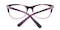 Olivia Pink/Black Cat Eye Acetate Eyeglasses