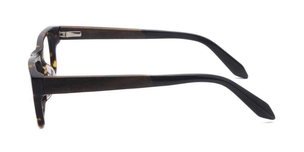 Peabody Rectangle Tortoise Eyeglasses