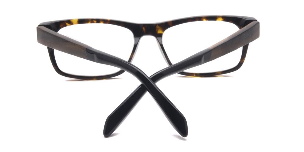 Peabody Rectangle Tortoise Eyeglasses
