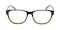 Hickory Black Classic Wayframe Acetate Eyeglasses