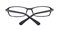 Williamsburg Black Rectangle TR90 Eyeglasses
