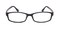 Erie Black/Red Rectangle Ultem Eyeglasses