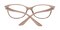 Rosemary Cream Rectangle Plastic Eyeglasses