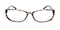 Ursula Tortoise Rectangle Plastic Eyeglasses