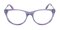 Katherine Purple Blue Stripe Cat Eye Acetate Eyeglasses