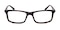 Naperville Matt Tortoise Rectangle Acetate Eyeglasses
