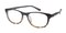 Clearwater Brown/Tortoise Classic Wayframe Plastic Eyeglasses