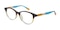 Dubuque Multicolor Classic Wayframe Acetate Eyeglasses