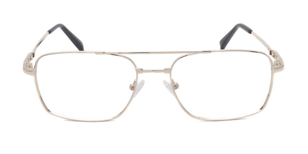 Worcester Golden Aviator Metal Eyeglasses