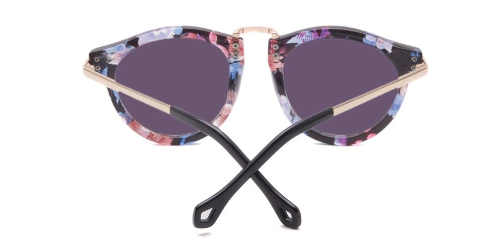 Westlake Multicolor Round Plastic Sunglasses