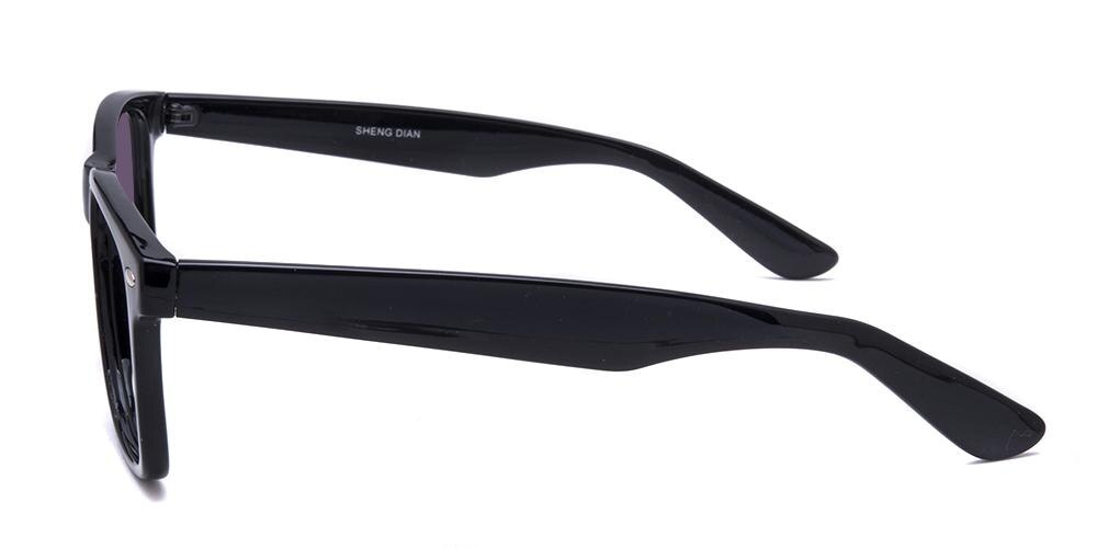 Winchester Black Classic Wayframe Plastic Sunglasses
