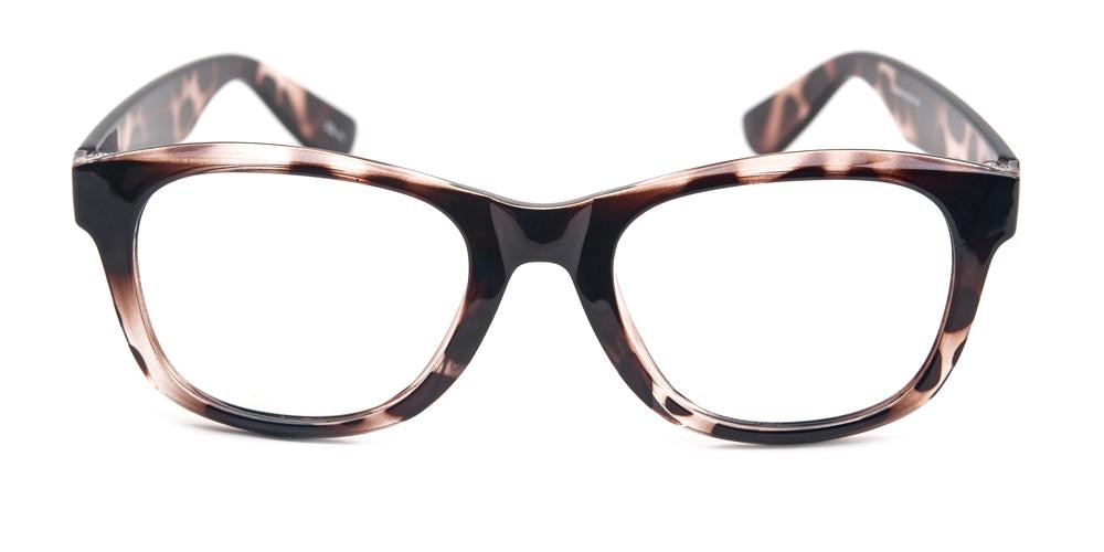 Dupont Tortoise Classic Wayframe Plastic Eyeglasses