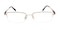 Dwight Golden Rectangle Titanium Eyeglasses